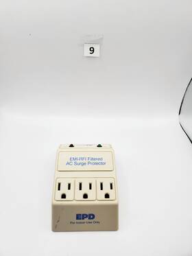 0685 Electronic Protection Devices Vtg Epd Emi-rfi Filtered Ac Surge Protector 15a 125v Indoor