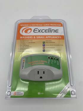Exceline 591919007295 Surge Protector Washers And Small Appliance Voltage Gsm-mp