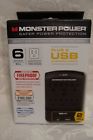 Exp650usb Usb 6 Monster Black Wall Surge Power Ports 2 Outlets Charge Exp650usb Usb 6 Monster Black Wall Surge Power Ports 2 Outlets Charge