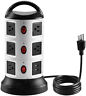2500w F013 Unbranded Power Outlet Tower Usb Surge Protector Ac Strip With