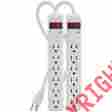 F5c048-2 Belkin 6-outlet Surge Protector 2 Pack 722868739372