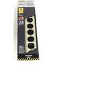 F9d601sp04 Belkin Metal Surge Protector Power Strip 0722868702840