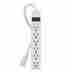 F9p609-03-dp F9p60903dp Belkin 6 Outlets Power Strip 3 Ft Cord Plastic 0722868487259 F9p609-03-dp F9p60903dp Belkin 6 Outlets Power Strip 3 Ft Cord Plastic 0722868487259