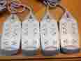 F9s800-06 Belkin Set Of 4 8 Socket Surge Protector Model Straight Plug F9s800-06 Belkin Set Of 4 8 Socket Surge Protector Model Straight Plug