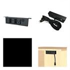Fbapdcsw3p2usbut Electriduct Under The Power Center Outlets Usb Ports Black