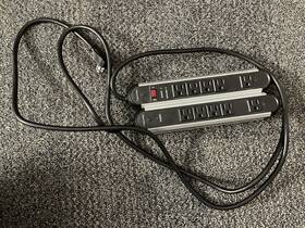 Fellowes 375280520748 Split Metal Surge Protector 10 Ac Outlets Black/silver 2 Protfectors Fellowes 375280520748 Split Metal Surge Protector 10 Ac Outlets Black/silver 2 Protfectors