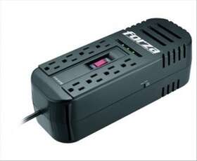 Fvr-1211m Forza Power Technologies 8ac Outlet S 1.2m Black Surge Protector