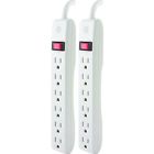 14833 Ge Grounded Neral Purpose Power Strip White
