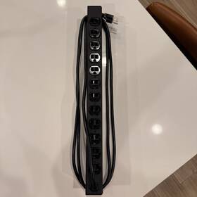 Geist 23sp124-10 Flexiduct 12 Outleft Rack Mount Surge Protector Power Unit 15 Amps - 125v