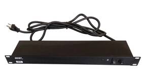 Brt060-10 Geist 19 Inch Rackmount 12a 125 Vac 50/60hz Power Strip 6-outlets