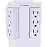 Gt600p Cyberpower New Power Strip 6 Outlet Swivel Wall Tap 649532615995