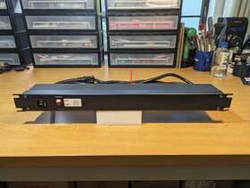 Hammond 1589h8g1bkrr 8 Outlet 120v 20a Power Strip With Switch And Breaker