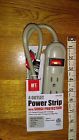 Harbor Freight Tools Brand Hft 4 Outlet Power Strip With Surge Protection 792363625050