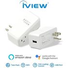 Iview-isc300 Iviewisb300 Twin Outlet Switches Pack With Usb Charging Port 880010014064