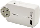 Ivr71717 Innovera Travel Protector With Usb Ports Joules 686024717171