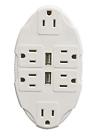 Jb7059 Intertek Usb Outlet Multiplier Charging Station Standard Plug 017874019663