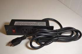 Jn00-03-03 Jenson Furniture Power Distribution Unit Black