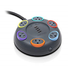 K64494na Kensington Smartsockets Surge Protector With Cord And Usb 085896644941 K64494na Kensington Smartsockets Surge Protector With Cord And Usb 085896644941