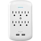 Klus005 Multioutlets Multi Outlets Ac Surge Protector With Dual 647726455600