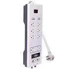 Kt-kmc Kmc Outlet Power Strip Surge Protector With Usb 696231434440 Kt-kmc Kmc Outlet Power Strip Surge Protector With Usb 696231434440