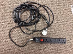Pdu-nk05-1u Lengon 5 Outlet Surge Protector Power Strip 26ft Cord 16a 250v 4kw Chinese Plug