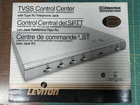 Leviton 5400-tls Transient Voltage Surge Suppressor 1875w 420j 5-outlet With Rj11