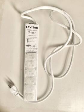 Leviton 58641 Medical Grade Surge Protective Power Strip 16-amp 125-volt
