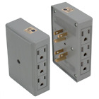 Lysb00mw303o6-cmptraccs Litesun Side Entry Electrical Socket Outlet Splitter Tap 683405249276