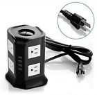 Lysb0159zi4i0-cmptraccs Safemore 8-ac Outlets Power Strip