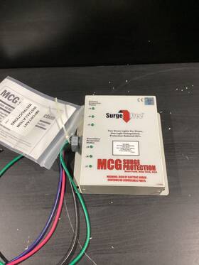 439-160-07 Mcg Electronics 160-480d Surge Protector Used 439-160-07 Mcg Electronics 160-480d Surge Protector Used