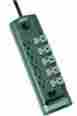 Mms7100rt Minuteman New 10 Outlet Surge Strip 5 Rotating Phone Protection 2880 0784755153418