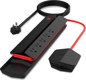 Monster 812350233690 Power Center Vertex Xl Surge Protector W Detachable Hub 10 Ac/usb
