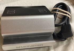 Mpgldath046usbefs Monster Usb Fast Charger Power Home Charging Station With 4 Ports 6ft Cord
