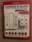 Mp1067wc Cyberpower Charge Glow Swivel Wall Tap Usb Charger 649532618262 Mp1067wc Cyberpower Charge Glow Swivel Wall Tap Usb Charger 649532618262