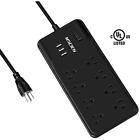 Ms009 Msicen Surge Protector Mscien Outlets Power Strip With 6907208695646