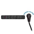 N-a Cablewholesale Surge Protector Power Strip Flat Rotating Plug 846568039164