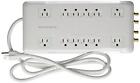 109201 N-a Monoprice Outlet Power Surge Protector With Coax Protection 844660092018
