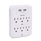N-a Powrui Surge Protector Usb Wall Charger With Charging 0666389103048 N-a Powrui Surge Protector Usb Wall Charger With Charging 0666389103048