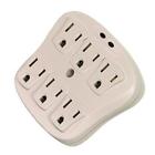 91-223-sat N-a Satco 6 Outlet Plug 045923912238