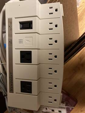Rx30ta Newpoint New Point 9 Outlet Surge Protector Model #rx30ta Rx30ta Newpoint New Point 9 Outlet Surge Protector Model #rx30ta
