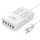 Hpc-4a5u-us-wh Orico Surge Protector Power Strip With Usb Charging Ports Hpc-4a5u-us-wh Orico Surge Protector Power Strip With Usb Charging Ports