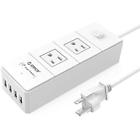 Ipc2a4uuswh Orico Surge Protector Power Strip Cord Joules Usb Charger Ports