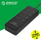 Tpc-8a4u-us-bk Orico Surge Protector Power Strip