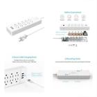 Usp10a3uwhus Orico Outlet Power Strip Surge Protector With Usb 6954301172895