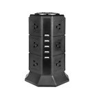 Otk-vus12b Oteck Power Strip Outlets Surge Protector With Usb Ports Charger