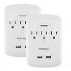 Oviitla Surge Protector Multioutlets Usb Wall Mount Plug 606719353842