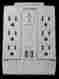 P600wsurc2 Cyberpower Surge Protector 6 Ac Outlet Swivel With 2 Usb 2.4a Charging Ports 091942308057