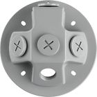 P6343-82 Progress Lighting Metallic Gray Outdoor Flood Light Back 785247200061