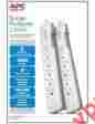 P66ss Apc Surge Protector 6 Outlet 6ft Cord 2pk Free Shipping
