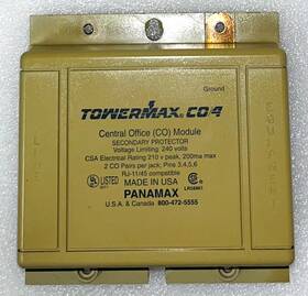 Panamax Mco4 Towermax Co/4 Central Office Module Sec. Telecom Surge Protector